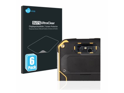 Blackview BV9500 Plus (Csak kamera) típusú telefonhoz 6db-os Savvies SU75 kijelzőfólia