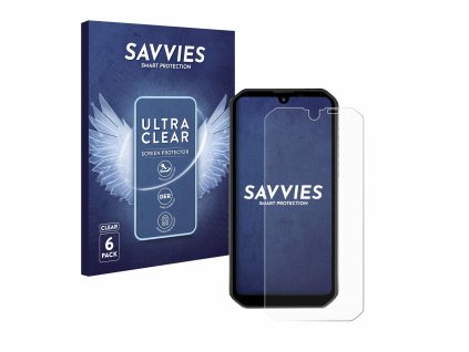 Blackview BV9900 Pro típusú telefonhoz 6db-os Savvies SU75 kijelzőfólia