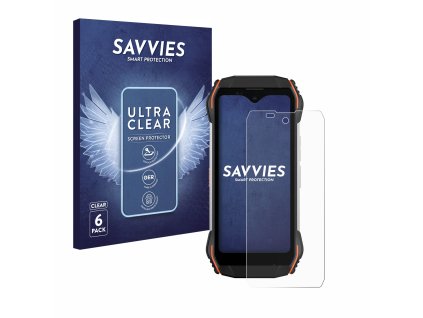 Blackview N6000 típusú telefonhoz 6db-os Savvies SU75 kijelzőfólia