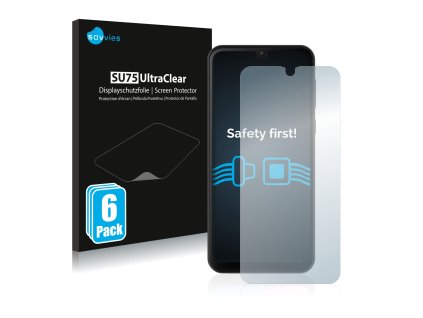 Blackview Oscal C20 Pro típusú telefonhoz 6db-os Savvies SU75 kijelzőfólia