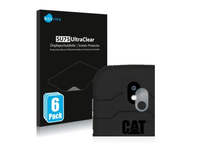 Caterpillar Cat S42 (Csak kamera) típusú telefonhoz 6db-os Savvies SU75 kijelzőfólia