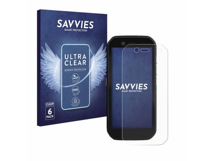 Caterpillar Cat S42 H +  típusú telefonhoz 6db-os Savvies SU75 kijelzőfólia