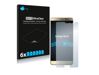Cubot A5 típusú telefonhoz 6db-os Savvies SU75 kijelzőfólia