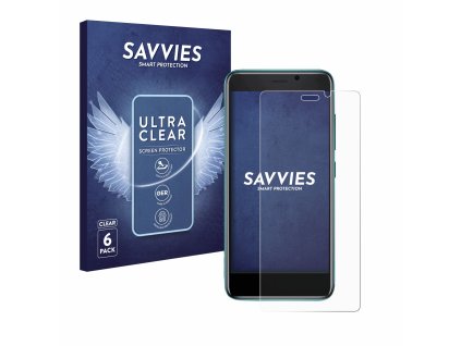 Cubot J 20 típusú telefonhoz 6db-os Savvies SU75 kijelzőfólia