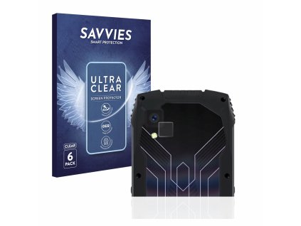 Cubot King Kong Mini 3 (Csak kamera) típusú telefonhoz 6db-os Savvies SU75 kijelzőfólia