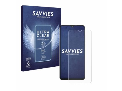 Cubot Note 20 típusú telefonhoz 6db-os Savvies SU75 kijelzőfólia