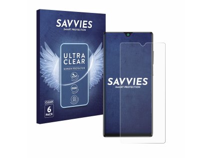 Cubot P40 típusú telefonhoz 6db-os Savvies SU75 kijelzőfólia
