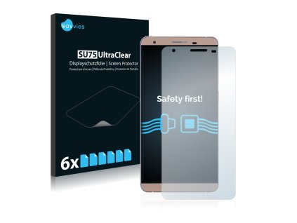 Cubot X15 típusú telefonhoz 6db-os Savvies SU75 kijelzőfólia