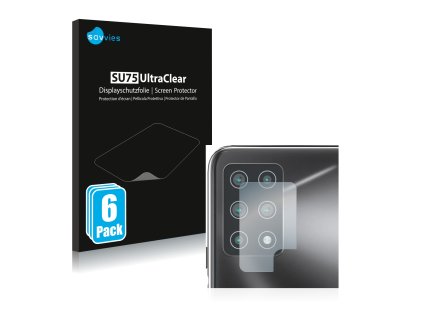 Cubot X30 (Csak kamera) típusú telefonhoz 6db-os Savvies SU75 kijelzőfólia