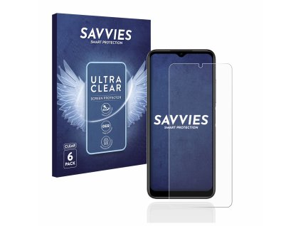 Doogee N50 típusú telefonhoz 6db-os Savvies SU75 kijelzőfólia
