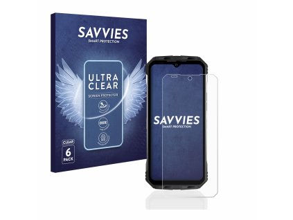 Doogee S100 típusú telefonhoz 6db-os Savvies SU75 kijelzőfólia