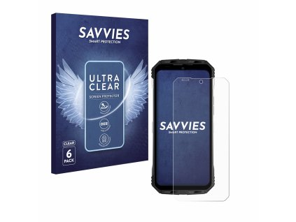 Doogee S100 Helio G99 típusú telefonhoz 6db-os Savvies SU75 kijelzőfólia