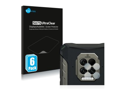 Doogee S86 Pro (Csak kamera) típusú telefonhoz 6db-os Savvies SU75 kijelzőfólia