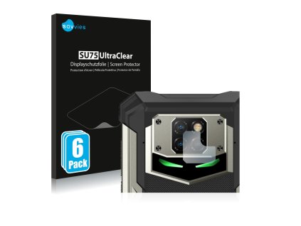 Doogee S88 Plus (Csak kamera) típusú telefonhoz 6db-os Savvies SU75 kijelzőfólia