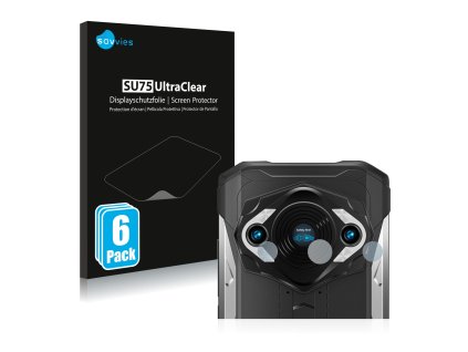 Doogee S98 Pro (Csak kamera) típusú telefonhoz 6db-os Savvies SU75 kijelzőfólia