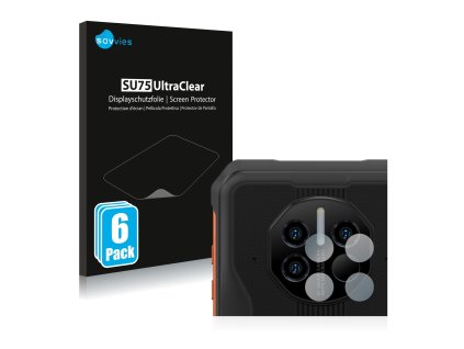 Doogee V10 (Csak kamera) típusú telefonhoz 6db-os Savvies SU75 kijelzőfólia