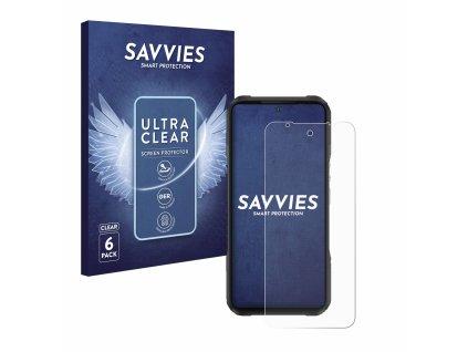 Doogee V20 típusú telefonhoz 6db-os Savvies SU75 kijelzőfólia