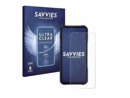 Doogee V20 Pro típusú telefonhoz 6db-os Savvies SU75 kijelzőfólia