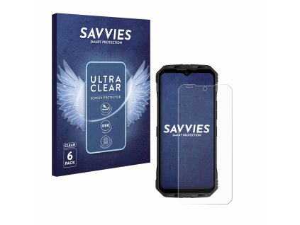 Doogee V30 típusú telefonhoz 6db-os Savvies SU75 kijelzőfólia