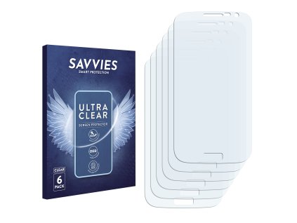 Doogee Voyager DG300 típusú telefonhoz 6db-os Savvies SU75 kijelzőfólia
