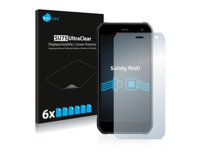 Evolveo Strongphone G8 típusú telefonhoz 6db-os Savvies SU75 kijelzőfólia