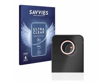 Gigaset GX4 (Csak kamera) típusú telefonhoz 6db-os Savvies SU75 kijelzőfólia
