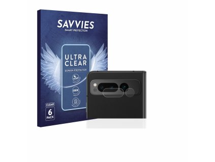 Google Pixel Fold (Csak kamera) típusú telefonhoz 6db-os Savvies SU75 kijelzőfólia