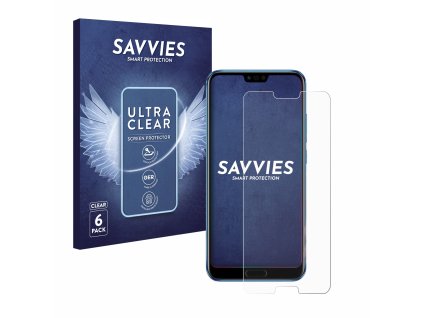 Honor 10 típusú telefonhoz 6db-os Savvies SU75 kijelzőfólia