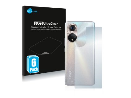 Honor 50 (Hátlapi) típusú telefonhoz 6db-os Savvies SU75 kijelzőfólia