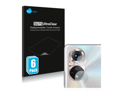 Honor 50 Pro (Csak kamera) típusú telefonhoz 6db-os Savvies SU75 kijelzőfólia