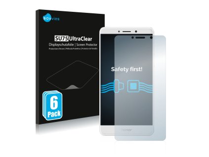 Honor 6X típusú telefonhoz 6db-os Savvies SU75 kijelzőfólia