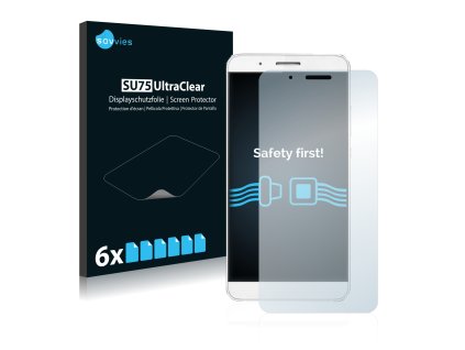 Honor 7i típusú telefonhoz 6db-os Savvies SU75 kijelzőfólia