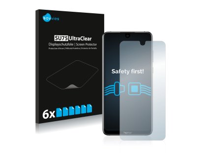 Honor 8X Max típusú telefonhoz 6db-os Savvies SU75 kijelzőfólia