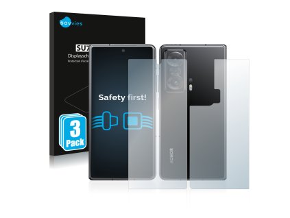 Honor Magic V (Előlapi + Hátlapi) típusú telefonhoz 6db-os Savvies SU75 kijelzőfólia