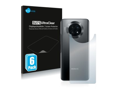 Honor X20 5G (Hátlapi) típusú telefonhoz 6db-os Savvies SU75 kijelzőfólia