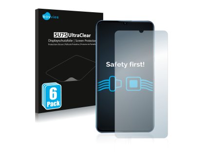 Honor X30 Max típusú telefonhoz 6db-os Savvies SU75 kijelzőfólia