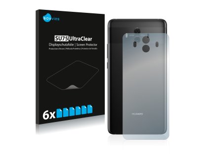 Huawei Mate 10 (Hátlapi) típusú telefonhoz 6db-os Savvies SU75 kijelzőfólia