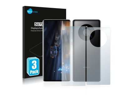 Huawei Mate 40 5G (Előlapi + Hátlapi) típusú telefonhoz 6db-os Savvies SU75 kijelzőfólia