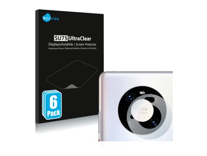 Huawei Mate 40 Pro (Csak kamera) típusú telefonhoz 6db-os Savvies SU75 kijelzőfólia