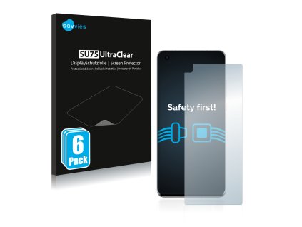 Huawei Mate 40E típusú telefonhoz 6db-os Savvies SU75 kijelzőfólia