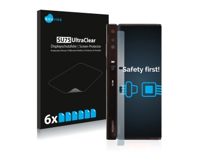 Huawei Mate X (Csak kamera) típusú telefonhoz 6db-os Savvies SU75 kijelzőfólia