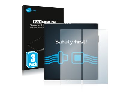 Huawei Mate Xs 2 típusú telefonhoz 6db-os Savvies SU75 kijelzőfólia