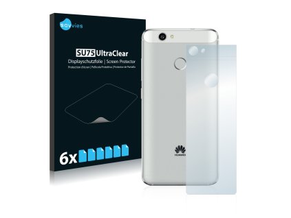 Huawei Nova (Hátlapi) típusú telefonhoz 6db-os Savvies SU75 kijelzőfólia