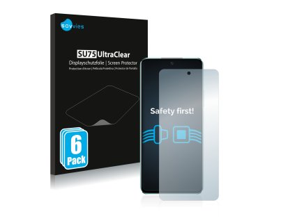 Huawei Nova 10 SE típusú telefonhoz 6db-os Savvies SU75 kijelzőfólia