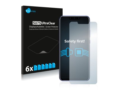 Huawei Nova 3 típusú telefonhoz 6db-os Savvies SU75 kijelzőfólia