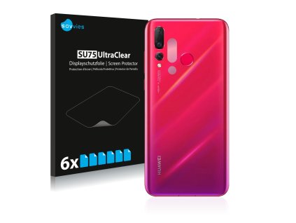 Huawei Nova 4 (Csak kamera) típusú telefonhoz 6db-os Savvies SU75 kijelzőfólia