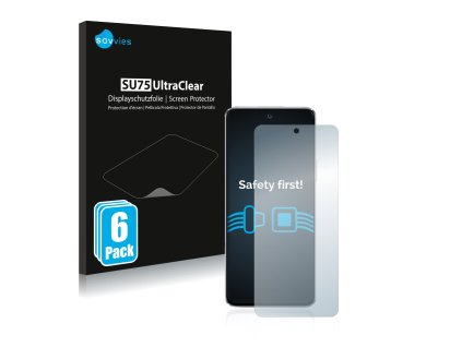 Huawei Nova 8 SE Vitality Edition típusú telefonhoz 6db-os Savvies SU75 kijelzőfólia