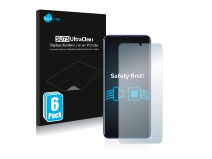 Huawei Nova Y70 Plus típusú telefonhoz 6db-os Savvies SU75 kijelzőfólia