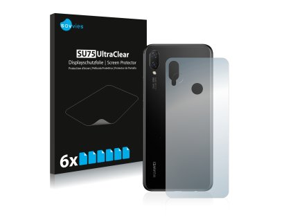 Huawei P smart Plus 2018 (Hátlapi) típusú telefonhoz 6db-os Savvies SU75 kijelzőfólia