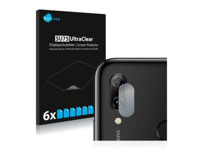 Huawei P smart Plus 2018 (Csak kamera) típusú telefonhoz 6db-os Savvies SU75 kijelzőfólia